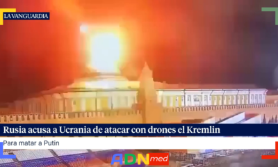 Le Kremlin ciblé par une attaque de drones ?