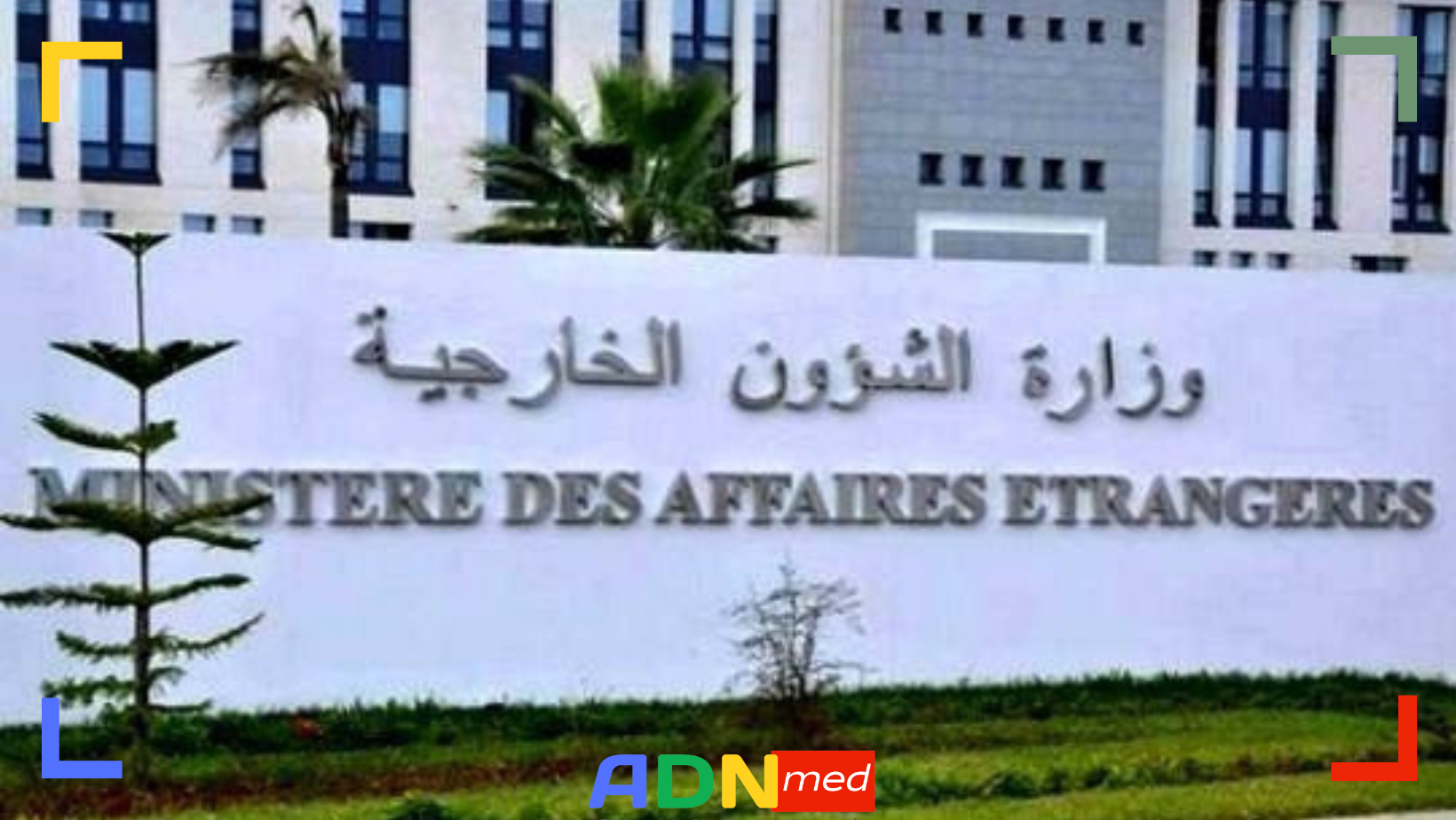 Algérie. Nouveau mouvement dans le corps diplomatique